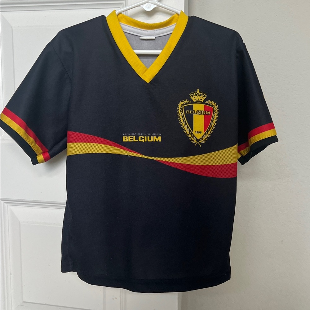 Kids Belgium Soccer Jersey